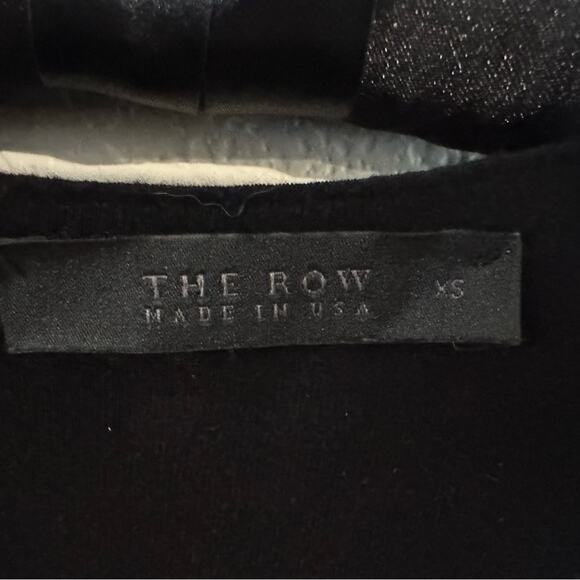 The Row Jersey Knit Maxi Dress Black Sleeveless size XS - Picture 2 of 11